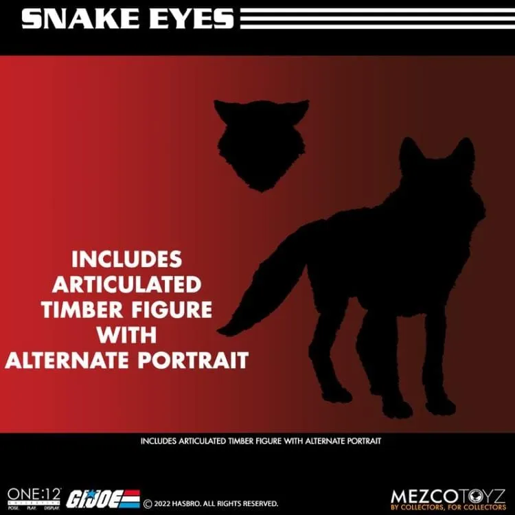 One:12 Collective G.I. Joe Snake Eyes Deluxe Edition Action Figure