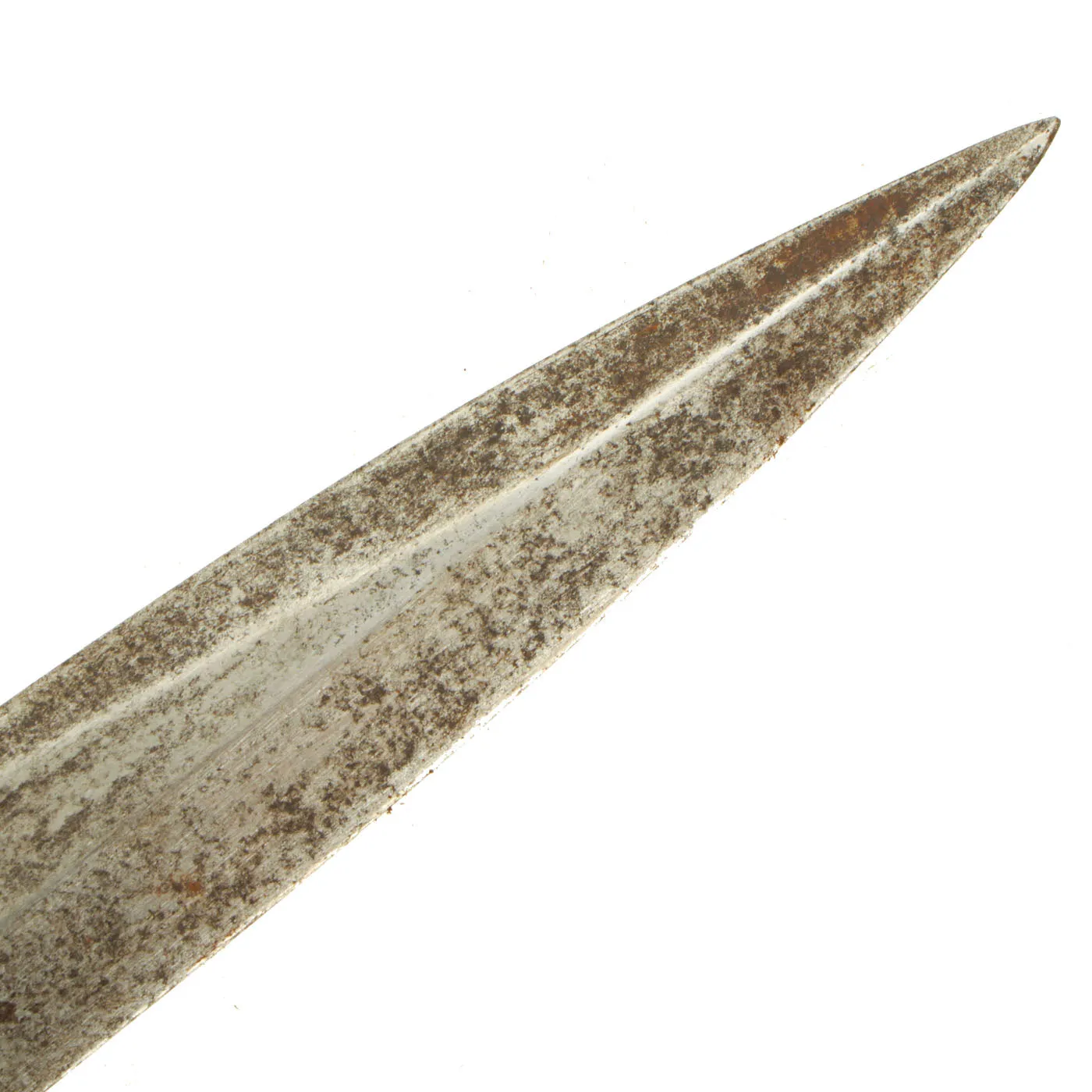 Original German WWI Fighting Trench Knife Nahkampfmesser with Original Rolled Steel Scabbard
