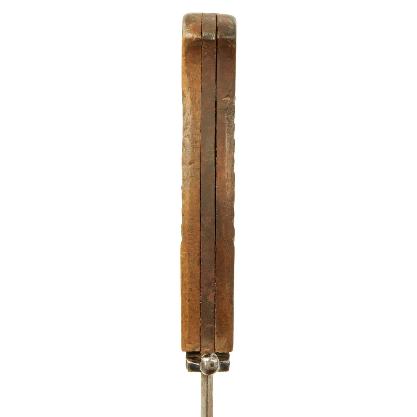 Original German WWI Fighting Trench Knife Nahkampfmesser with Original Rolled Steel Scabbard