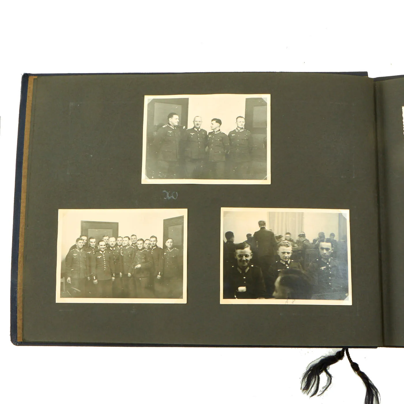 Original German WWII Luftwaffe Service Personal Photo Album Featuring Pictures of Occupied Poland - Meine Dienstzeit - 141 Photos