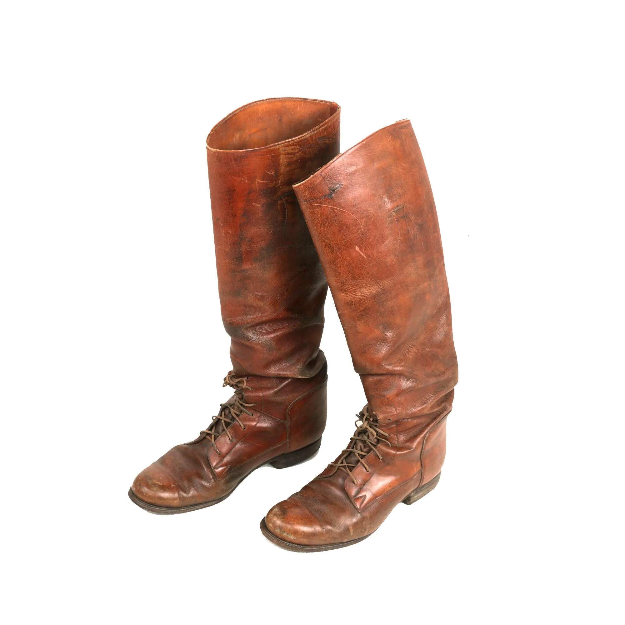 Original U.S. WWI 2nd Army Officer’s Uniform and Painted Helmet with Officer’s Boots