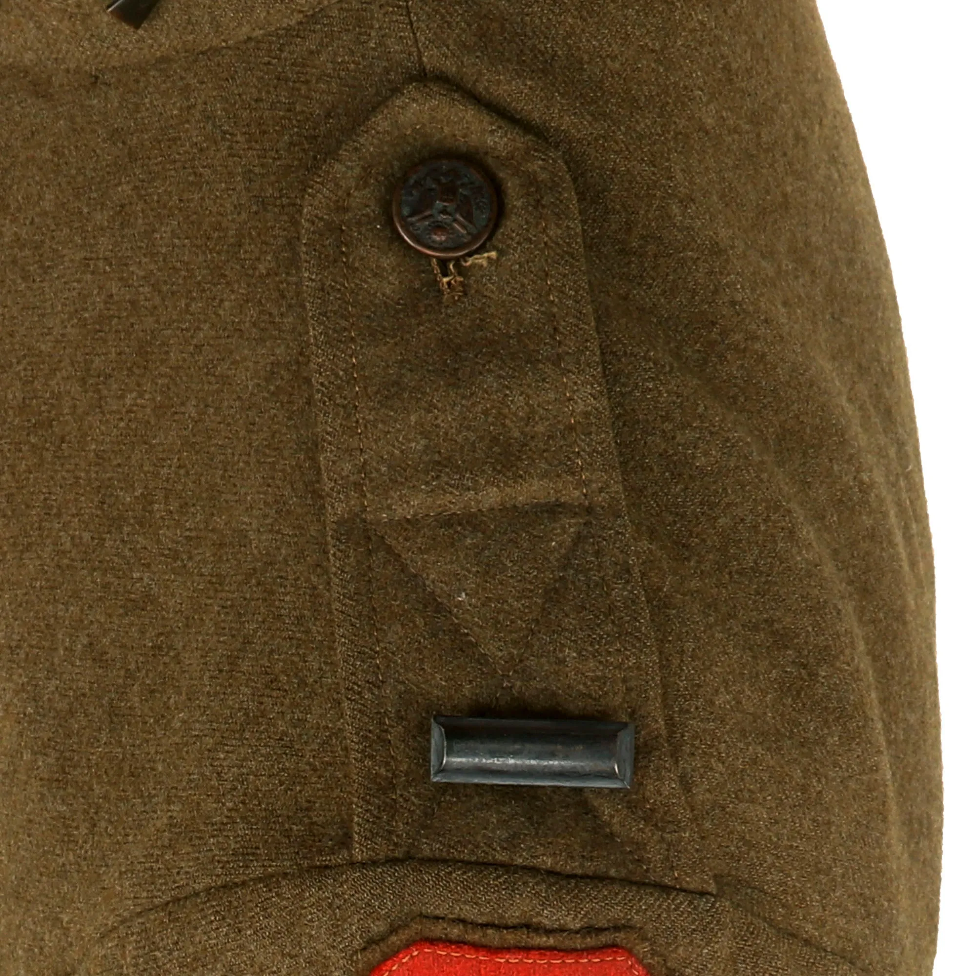 Original U.S. WWI 2nd Army Officer’s Uniform and Painted Helmet with Officer’s Boots