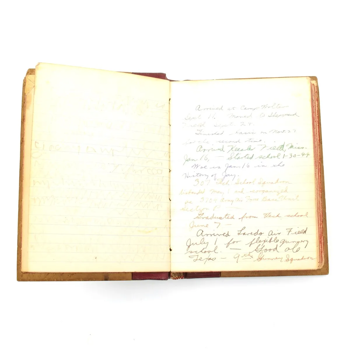 Original U.S. WWII B-24 Brokan Dollah 759th Bomb Squadron Named A-2 Flight Jacket with Diary