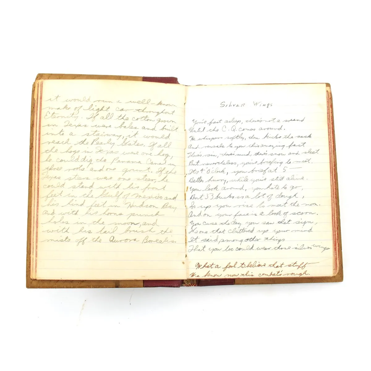 Original U.S. WWII B-24 Brokan Dollah 759th Bomb Squadron Named A-2 Flight Jacket with Diary