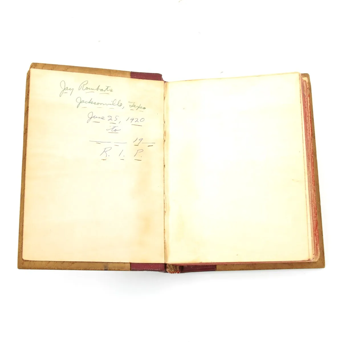 Original U.S. WWII B-24 Brokan Dollah 759th Bomb Squadron Named A-2 Flight Jacket with Diary