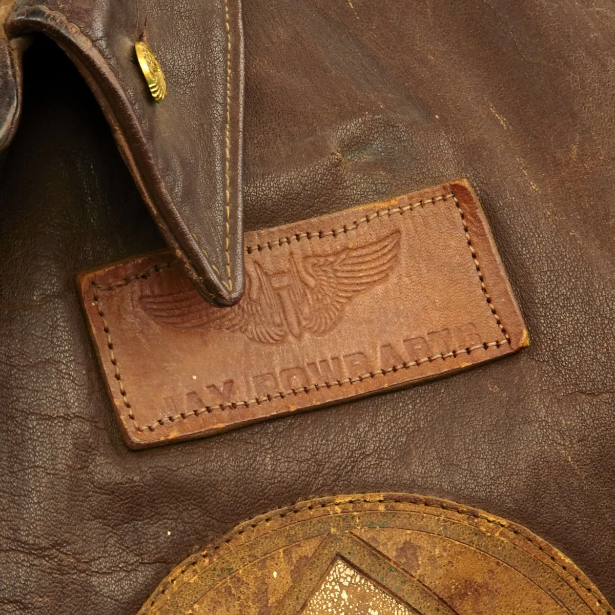Original U.S. WWII B-24 Brokan Dollah 759th Bomb Squadron Named A-2 Flight Jacket with Diary