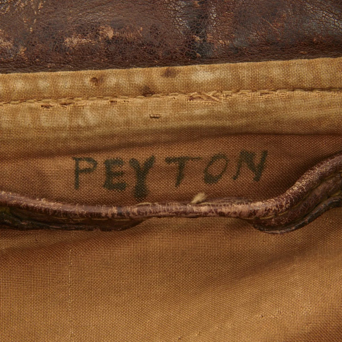 Original U.S. WWII B-24 Brokan Dollah 759th Bomb Squadron Named A-2 Flight Jacket with Diary