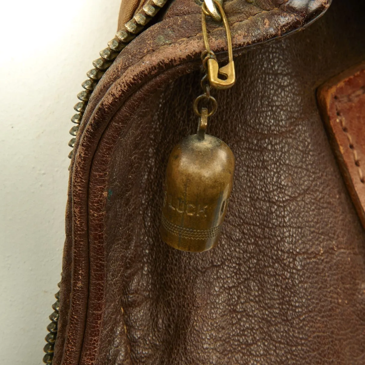 Original U.S. WWII B-24 Brokan Dollah 759th Bomb Squadron Named A-2 Flight Jacket with Diary