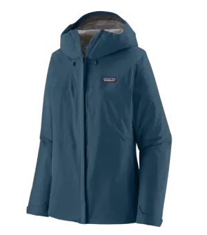 Patagonia Womens Torrentshell 3L Rain Jkt Lagom Blue