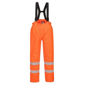 Portwest S781 Bizflame Rain Lined Hi-Vis Antistatic FR Bib & Brace