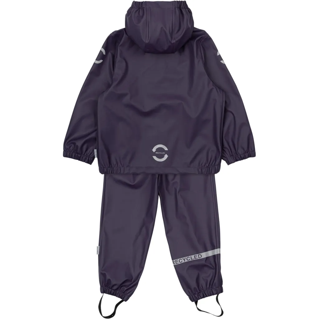 PU Rainwear (Regular pants) - Nightshade