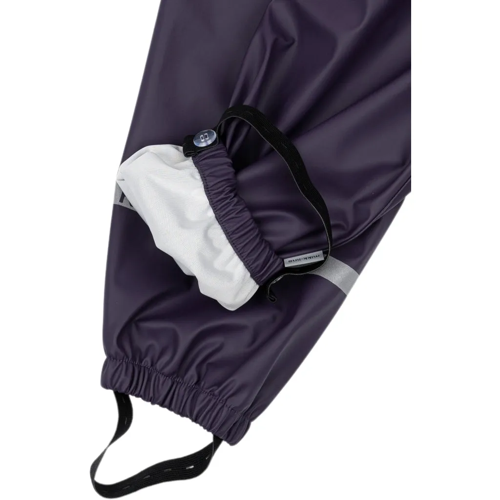 PU Rainwear (Regular pants) - Nightshade