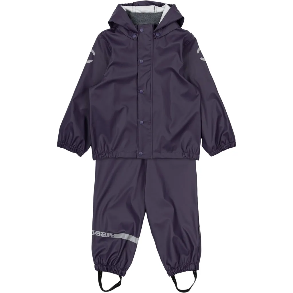 PU Rainwear (Regular pants) - Nightshade