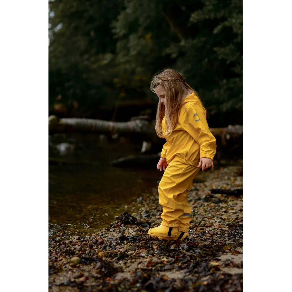 PU Rainwear (Regular pants) - Sunflower