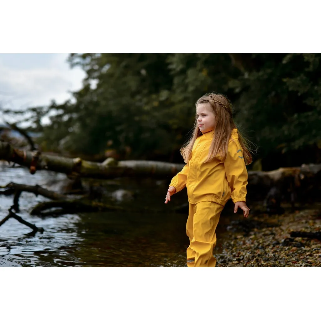PU Rainwear (Regular pants) - Sunflower