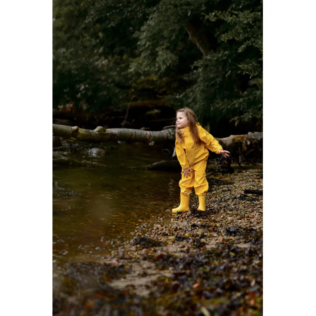 PU Rainwear (Regular pants) - Sunflower