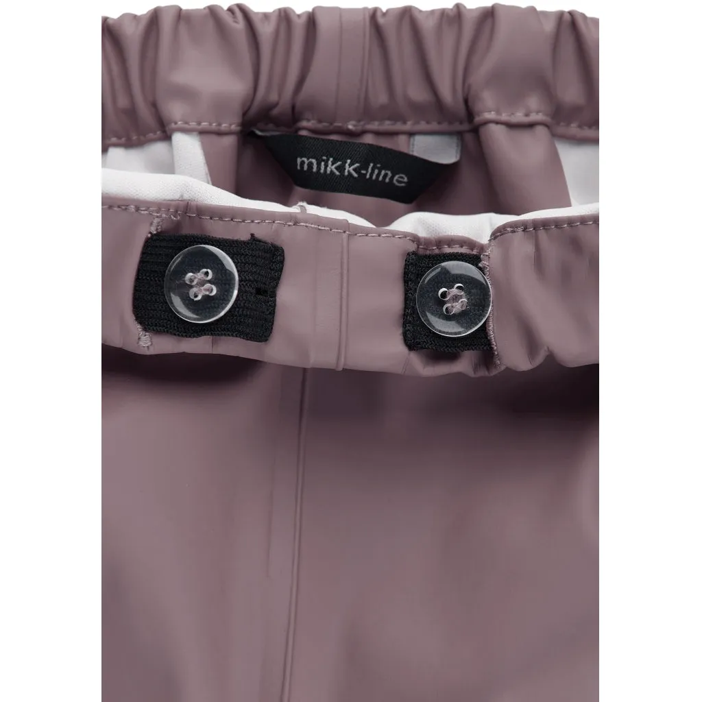 PU Rainwear (Regular pants) - Twilight Mauve