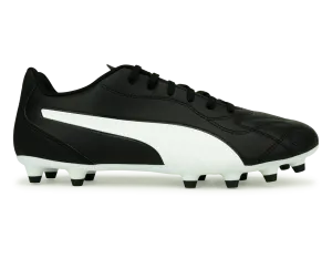 PUMA Men's Monarch II FG/AG Black/White