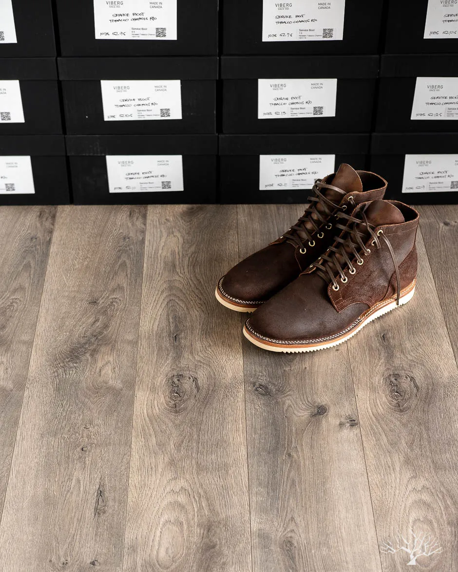 "Marvington II" Service Boot - Tobacco Chamois Roughout - 1035