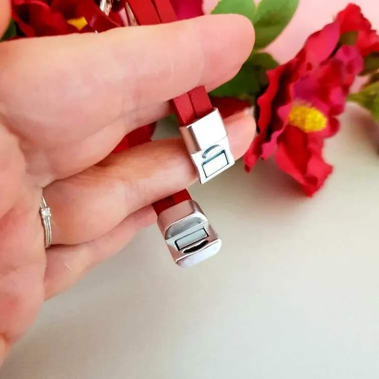 Rain Leather Bracelet