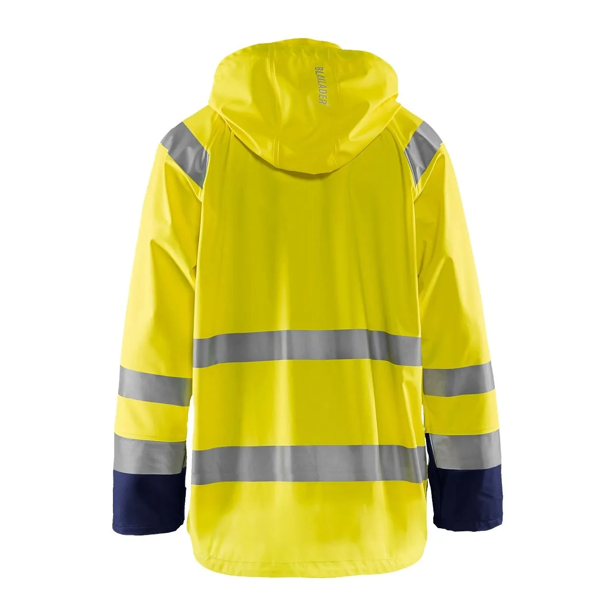 Rain&#x20;Jacket&#x20;Level&#x20;1&#x20;4323&#x20;High&#x20;Vis&#x20;Geel&#x2F;Zwart&#x20;-&#x20;Bl&#xE5;kl&#xE4;der
