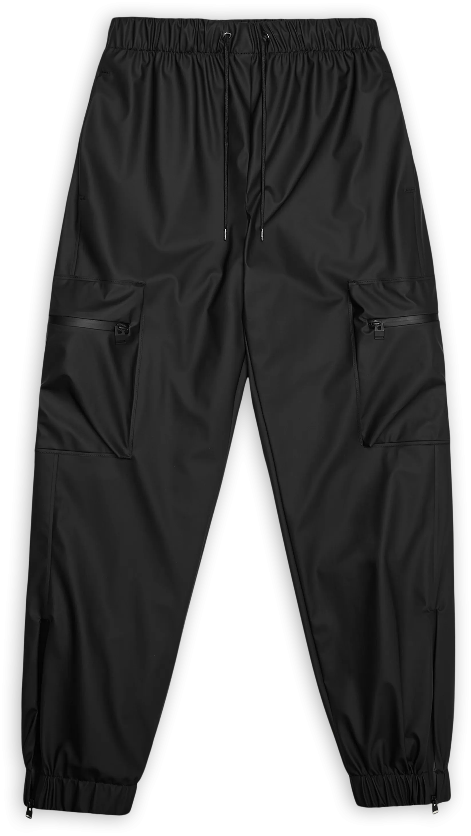 Rains Unisex Cargo Rain Pants Regular W3 Black | Buy Rains Unisex Cargo Rain Pants Regular W3 Black here | Outnorth