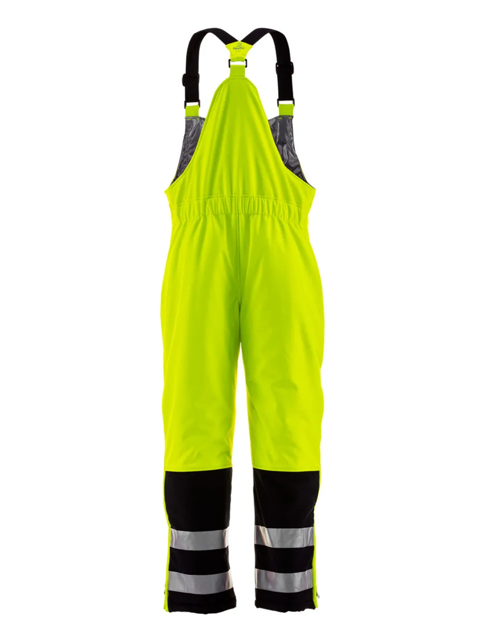 Refrigiwear HiVis Insulated Softshell Bib Overalls