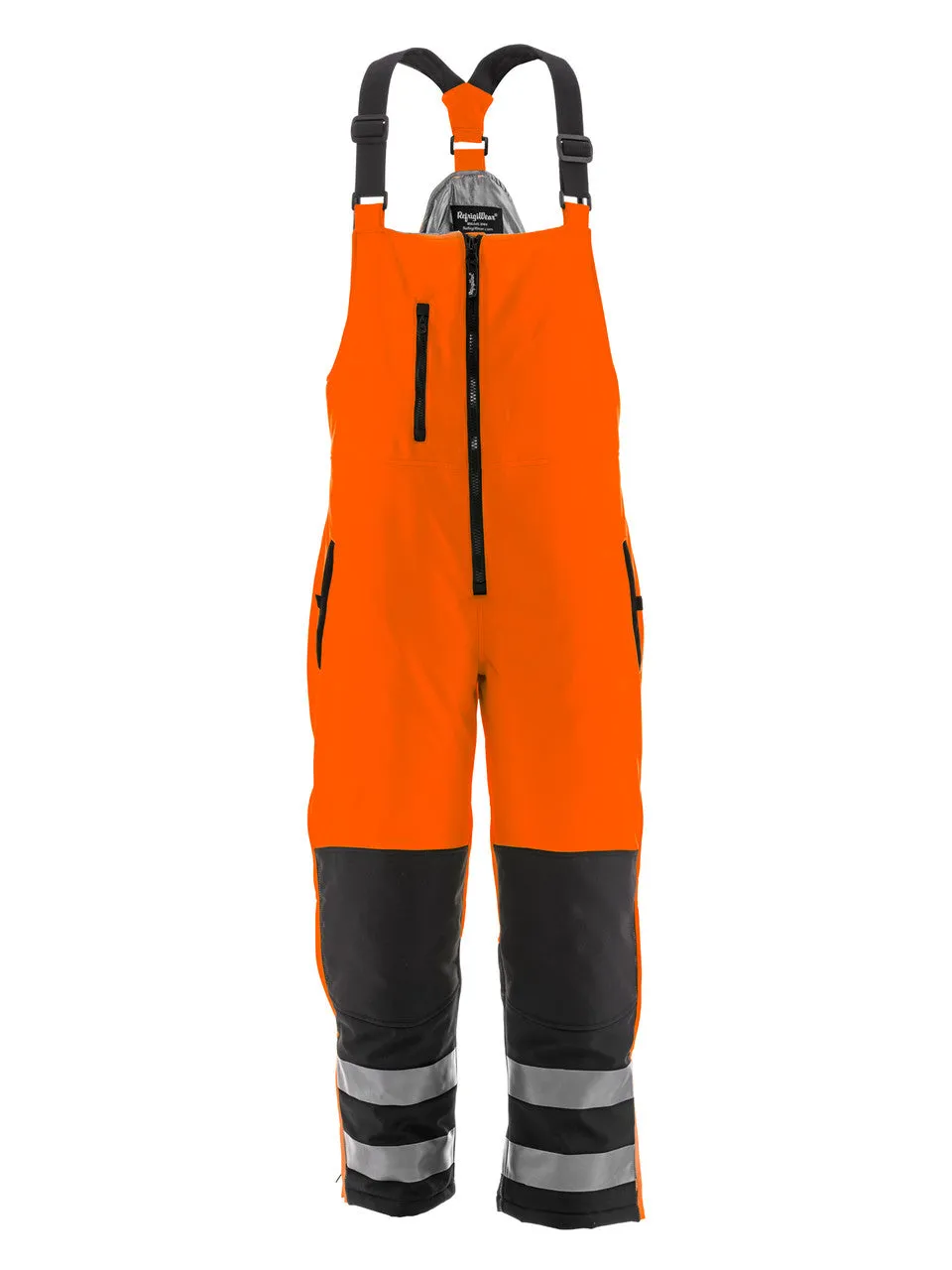Refrigiwear HiVis Insulated Softshell Bib Overalls