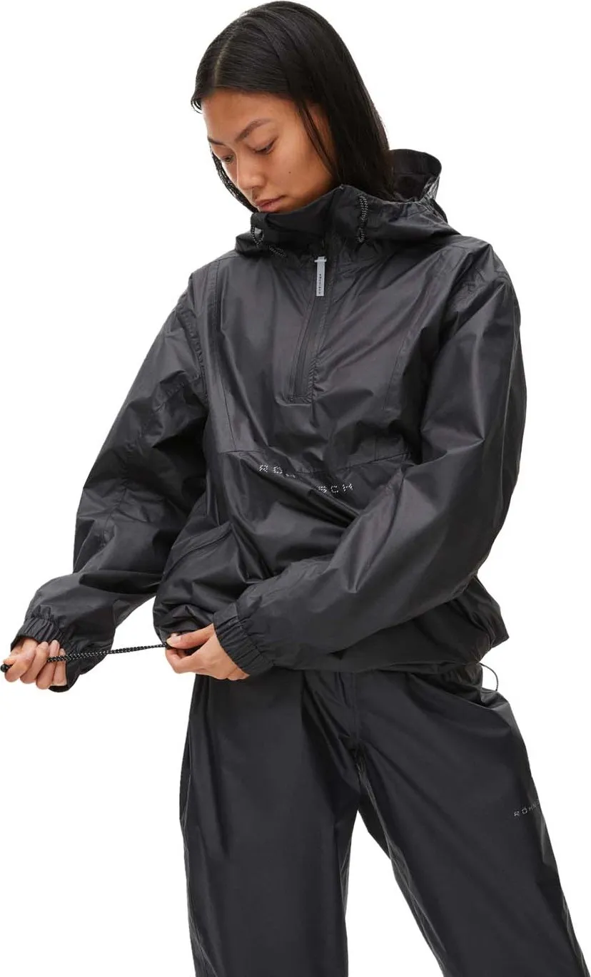 Röhnisch Women&#x27;s Cliff Rain Jacket Black | Buy Röhnisch Women&#x27;s Cliff Rain Jacket Black here | Outnorth