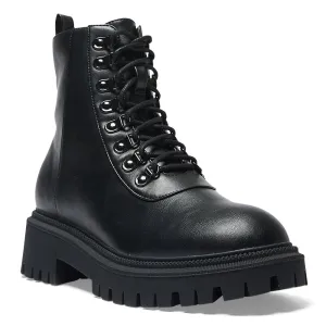 Riley Boot in Black Smooth