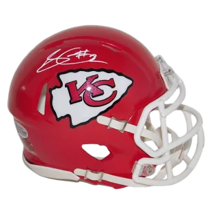 Sammy Watkins Autographed Kansas City Chiefs Red Speed Mini Football Helmet (Beckett)