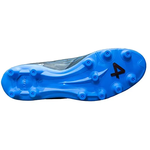 Sega Spectra Leather Football Shoes (Black/Blue)