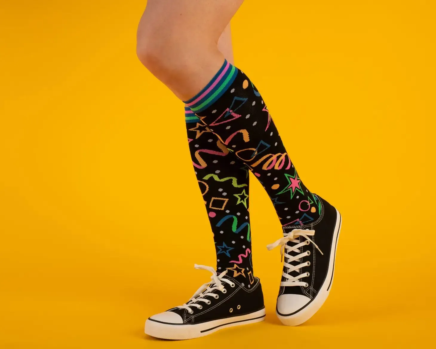 Skate Rink Carpet Unisex Knee Socks