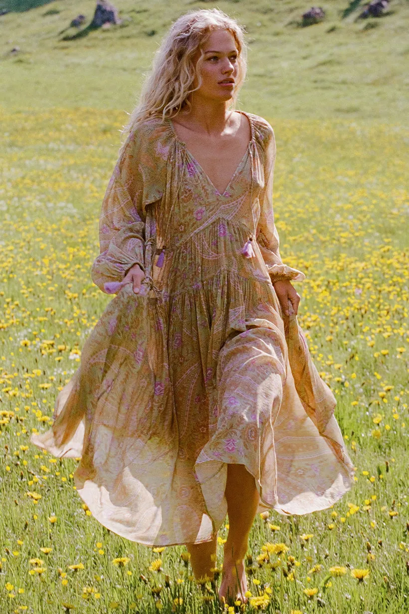 Spell - Belladonna Gown - Dusty Olive
