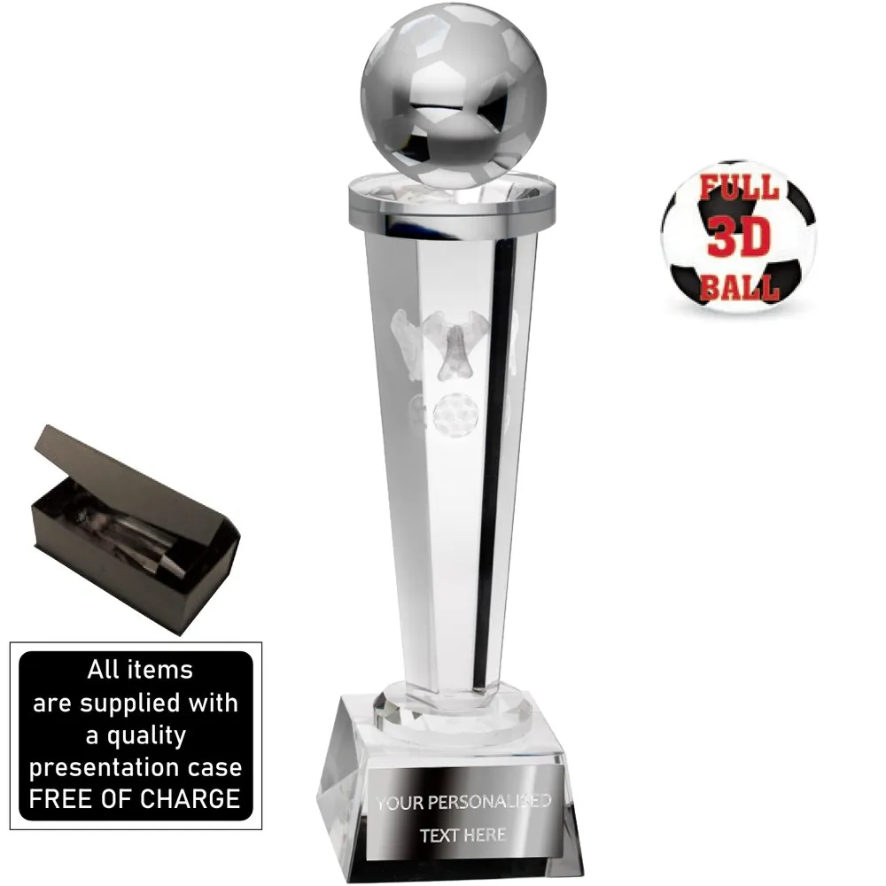 Sylish Football Award With Presentation Box (TD301GA/GB/GC)