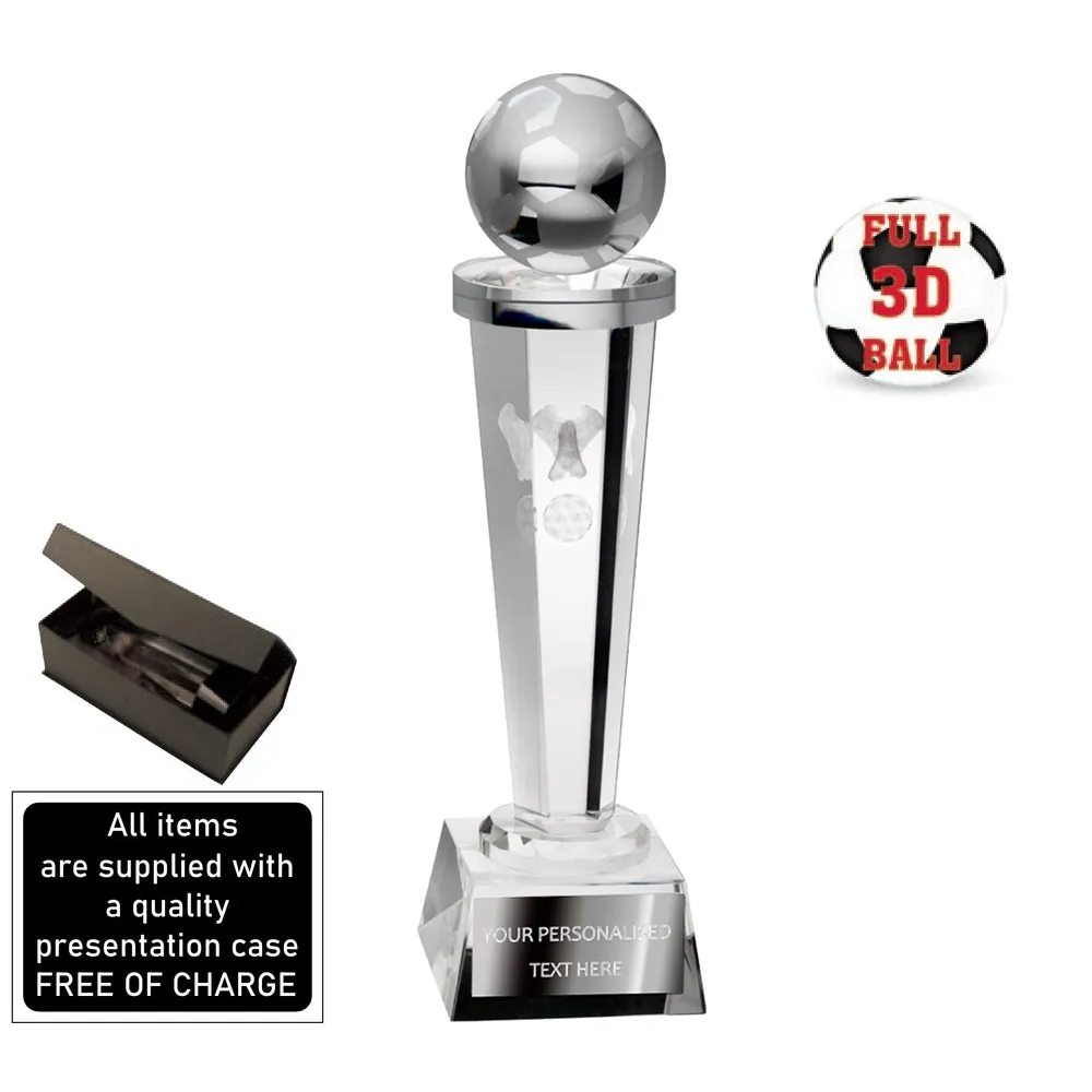 Sylish Football Award With Presentation Box (TD301GA/GB/GC)