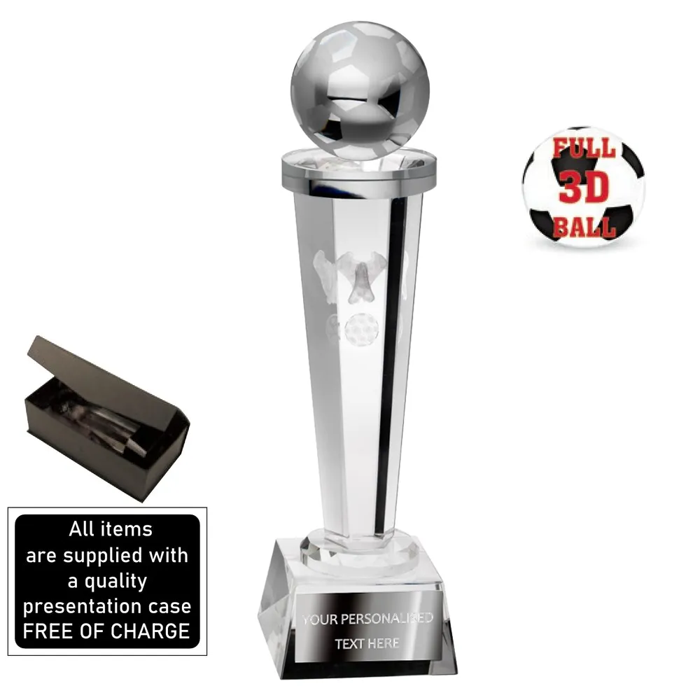 Sylish Football Award With Presentation Box (TD301GA/GB/GC)