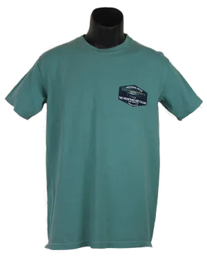 The Mountains Are Calling Short-Sleeve Souvenir T-Shirt (Mountain Scene)