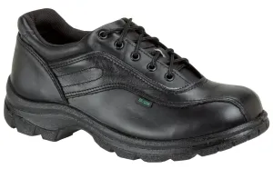 Thorogood Mens Softstreets Black Leather Shoes Double Track Oxford