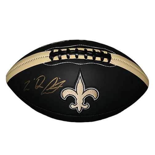 Tre'Quan Smith #10 New Orleans Saints Black Football (JSA)