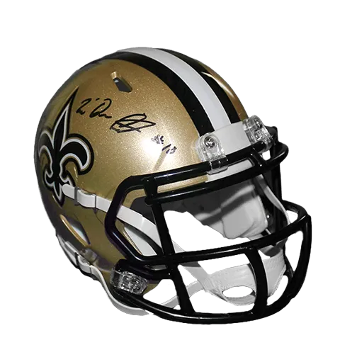 Tre'Quan Smith New Orleans Saints Autographed Mini Football Speed Helmet (JSA)
