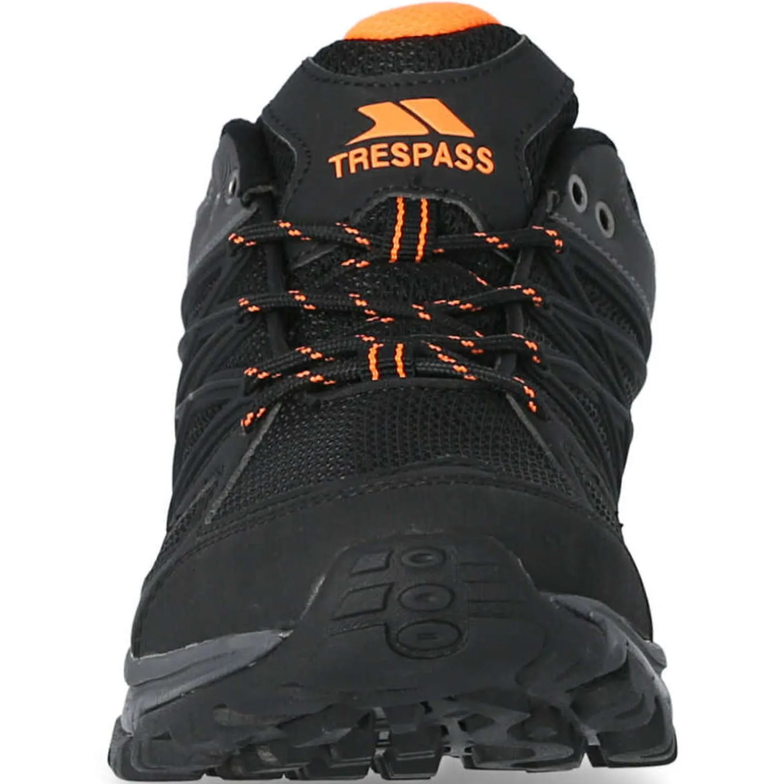 Trespass Mens Fisk Low Rise Cushioned Walking Shoes - Black
