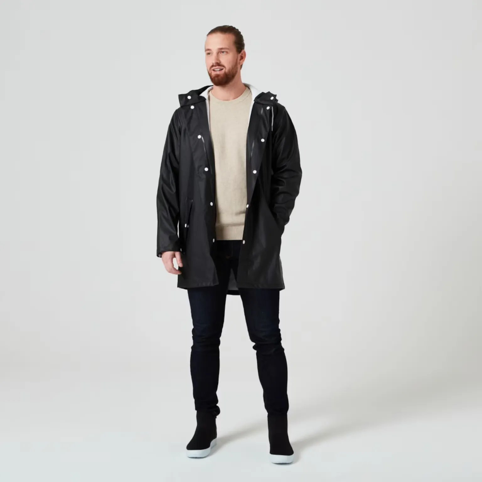 Tretorn Unisex Wings Rain Jacket Black | Buy Tretorn Unisex Wings Rain Jacket Black here | Outnorth