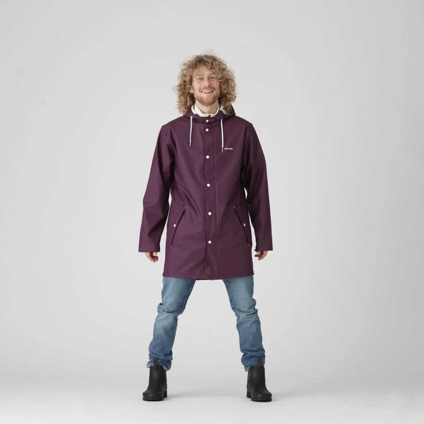 Tretorn Unisex Wings Rain Jacket Blackberry | Buy Tretorn Unisex Wings Rain Jacket Blackberry here | Outnorth