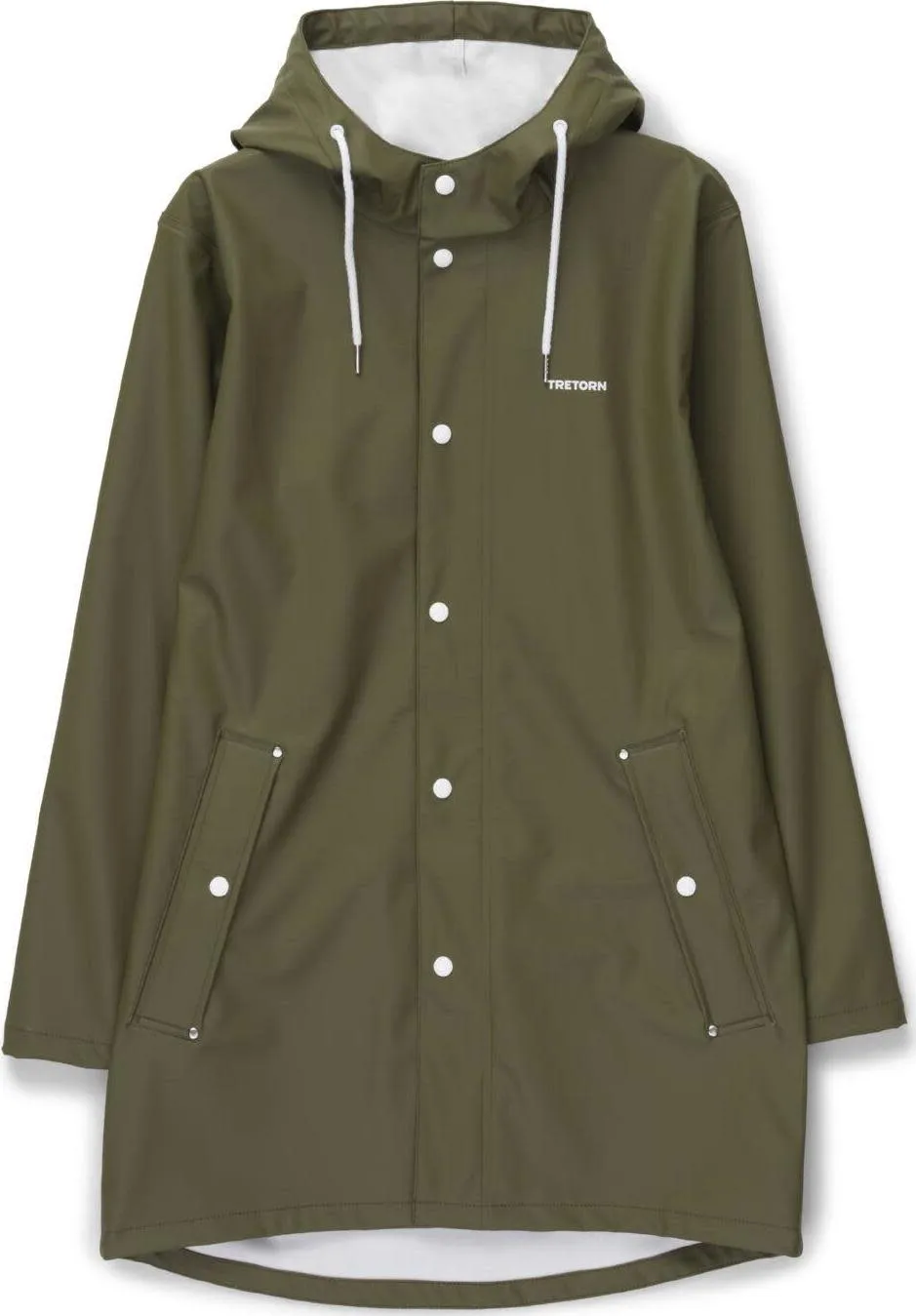 Tretorn Unisex Wings Rain Jacket Field Green | Buy Tretorn Unisex Wings Rain Jacket Field Green here | Outnorth
