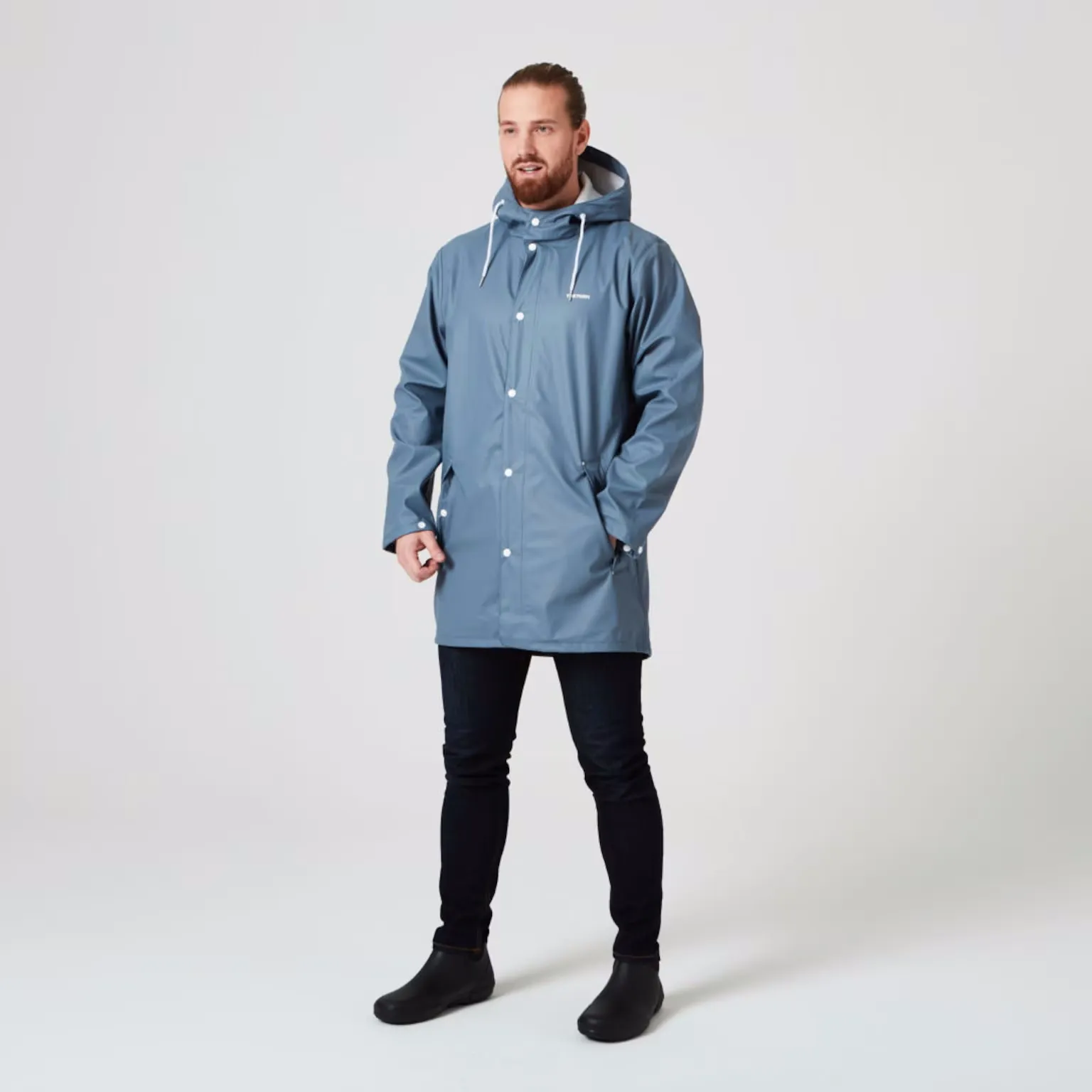 Tretorn Unisex Wings Rain Jacket Stone Blue | Buy Tretorn Unisex Wings Rain Jacket Stone Blue here | Outnorth