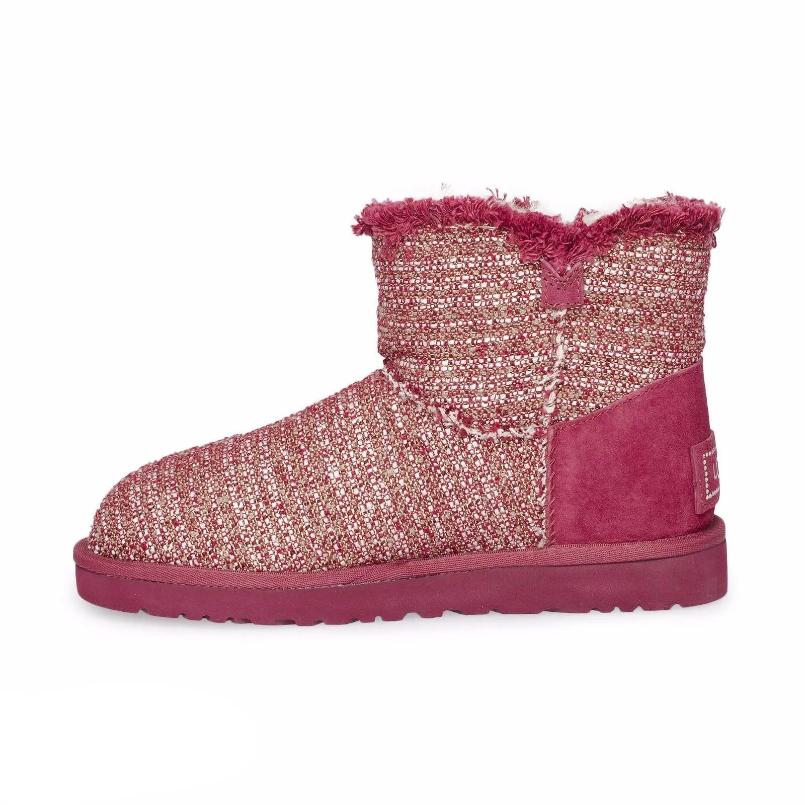 UGG Mini Bailey Burgundy Wine Boots
