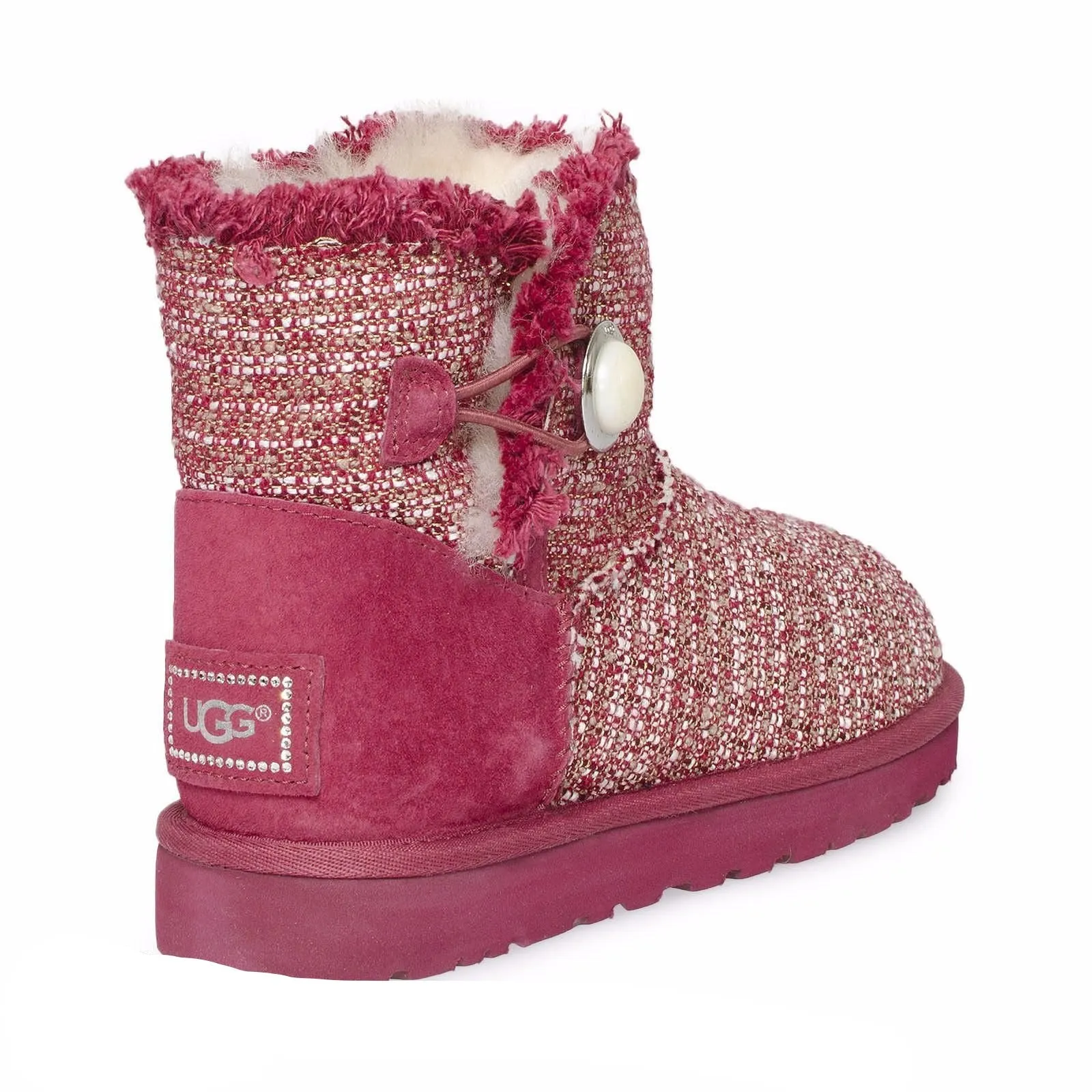 UGG Mini Bailey Burgundy Wine Boots