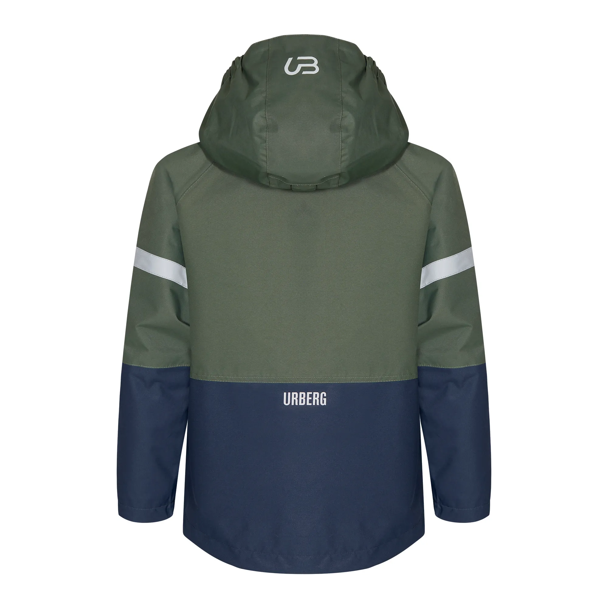 Urberg Kids&#x27; Fosnavåg 2L Rain Jacket Kombu Green | Buy Urberg Kids&#x27; Fosnavåg 2L Rain Jacket Kombu Green here | Outnorth