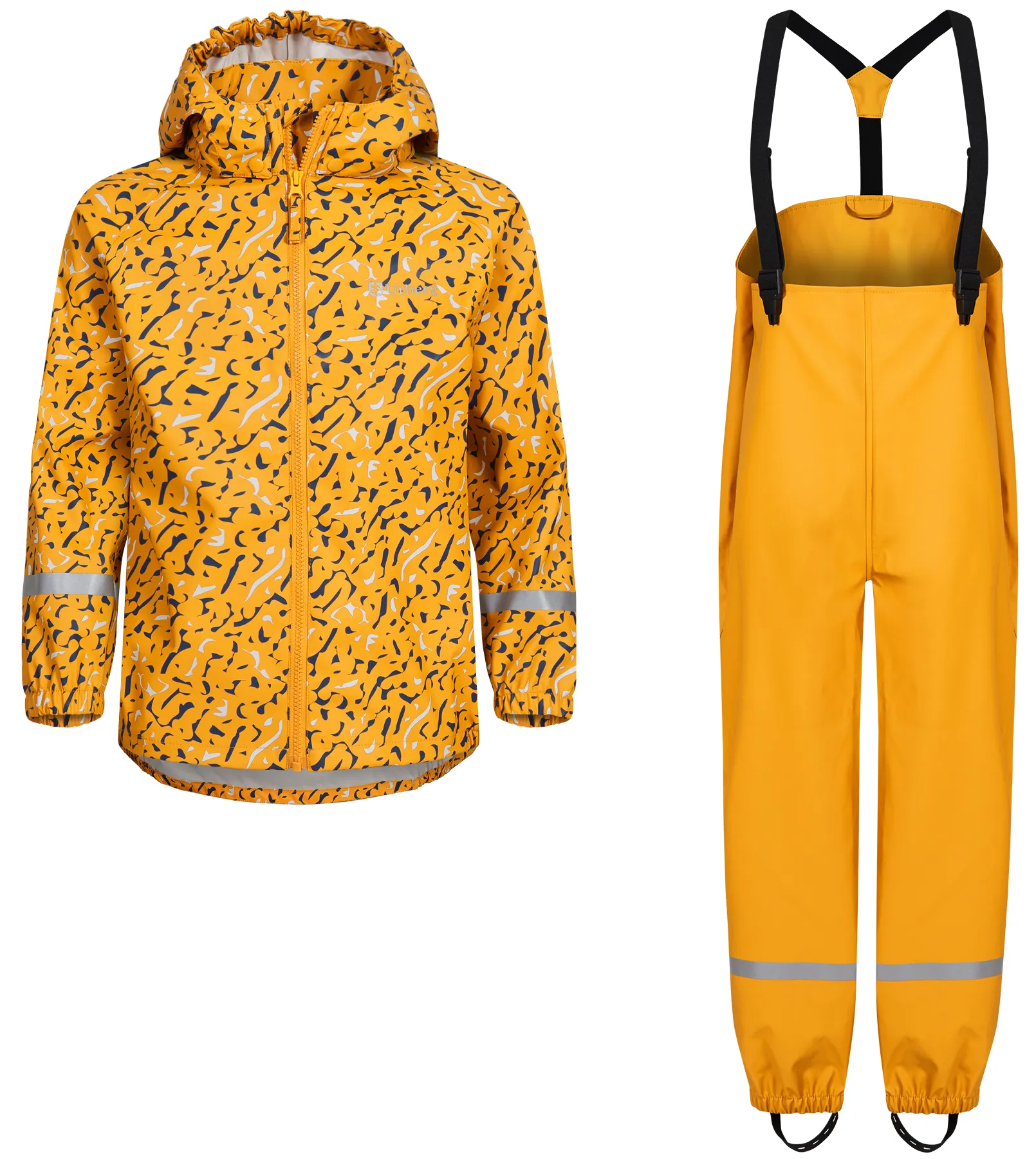 Urberg Kids&#x27; Malme PU Rain Set Sunflower | Buy Urberg Kids&#x27; Malme PU Rain Set Sunflower here | Outnorth